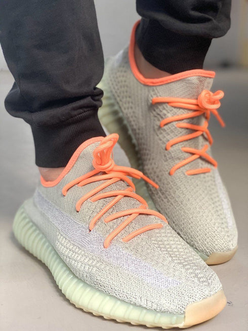 Yeezy Laces Desert Sage Orange Rope Laces for Yeezy Boost 350 V2 Desert Sage